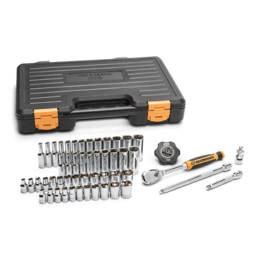 Gearwrench 1/4" 52-piece Socket Set