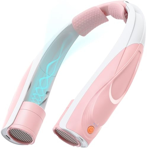Portable Neck Fan with 6 Speeds and 6000mAh Battery