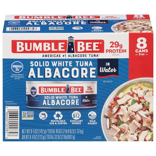 Bumble Bee Solid White Albacore Tuna In Water (8-Pack)