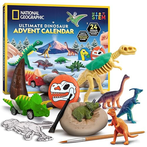 National Geographic Ultimate Dinosaur Advent Calendar