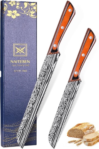 Serrated Bread Knife Set
