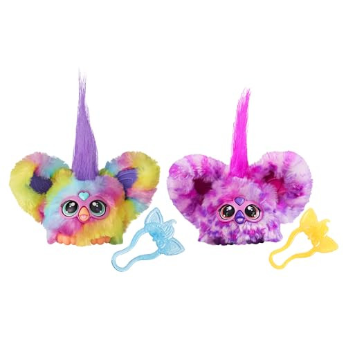 2-Pack Furby Furblets, Mini Friends Ray-Vee & Hip-Bop