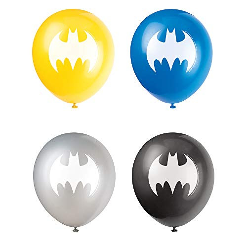Batman Latex Party Balloons 8-Pack