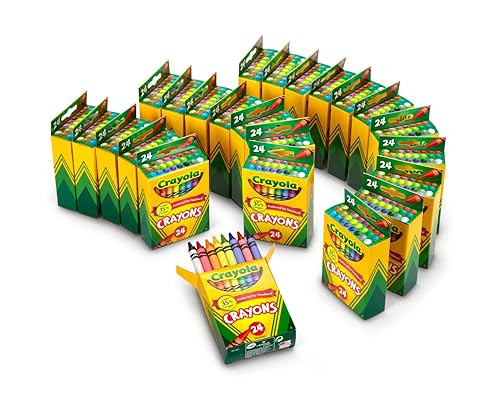 Crayola Crayons Bulk -24 Packs