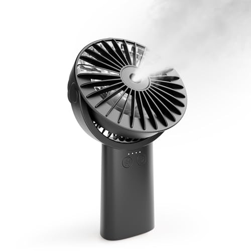 HonHey Handheld Misting Fan W/4000mAh Battery
