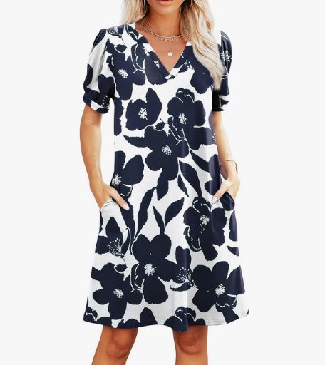 V-Neck Summer Casual Sundress