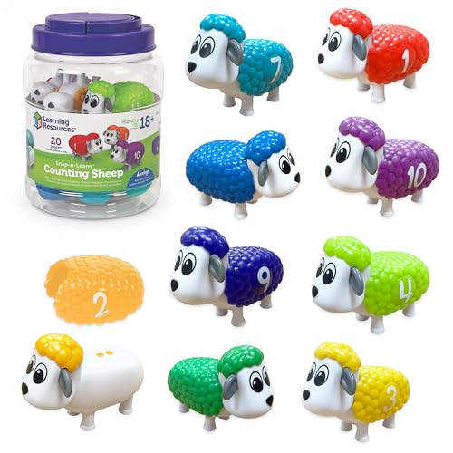 Learning Resources Snap-n-Learn Counting Sheep Toy