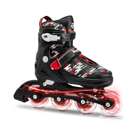 Adjustable Inline Skates for Kids and Teens