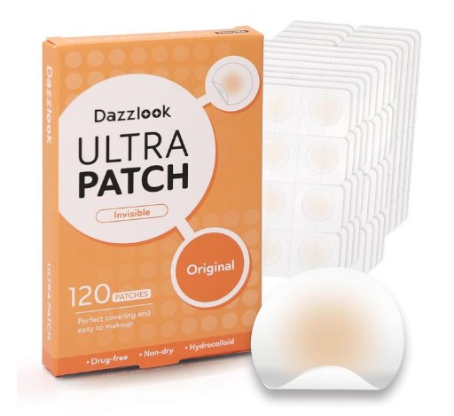 Dazzlook Ultra Pimple Patches Day & Night, 120 Count