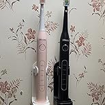 Bitvae D2 Rechargeable Ultrasonic Electric Toothbrush with 8 Brush Heads & Case