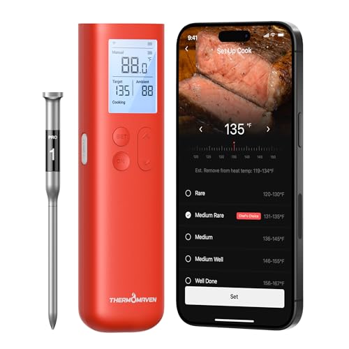 ThermoMaven G1 Smart Bluetooth Wireless Meat Thermometer