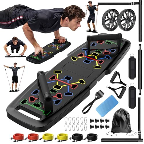 Pilates Bar and Fitness Accessories Set