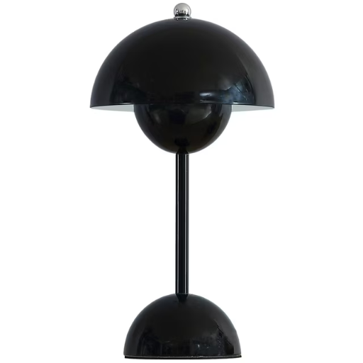 Mainstays Rechargeable LED Flowerpot Portable Metal Table Lamp