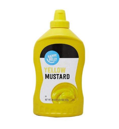 Happy Belly Yellow Mustard, 20 Oz.