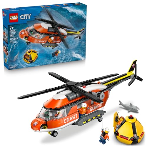 LEGO City: Coast Guard - Coast Guard Helicopter (60503, 551-Piece)