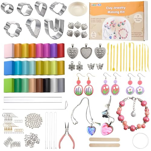 Gleamkid Clay Jewelry Dish Craft Kit