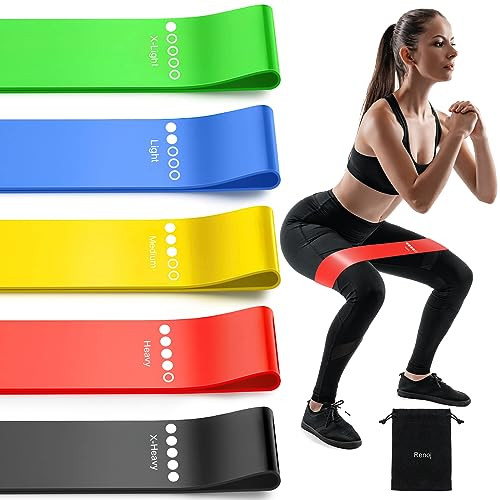 5 Pack of Renoj Resistance Bands
