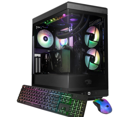 iBUYPOWER Y40 PRO Gaming PC with Ryzen 7 and RTX 5070Ti