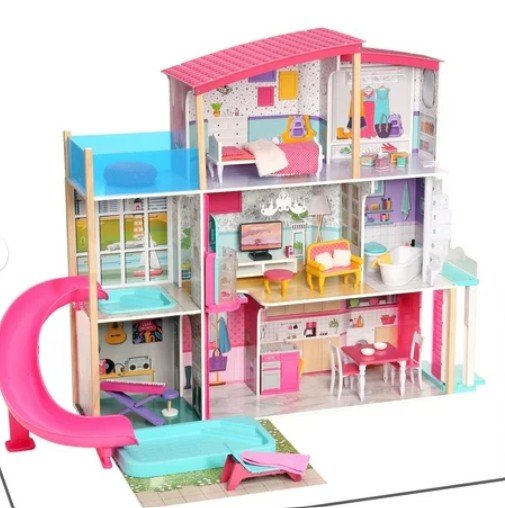 60" Jupiter Workshops Hollywood Hills Fashion Dolls House