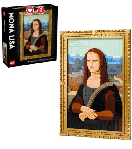 Lego Mona Lisa