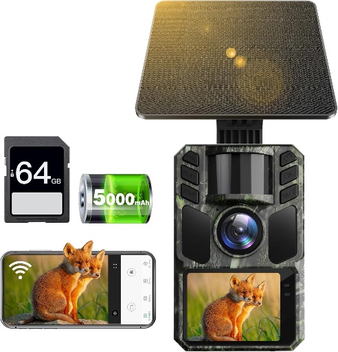 Solar WiFi Game Hunting Camera