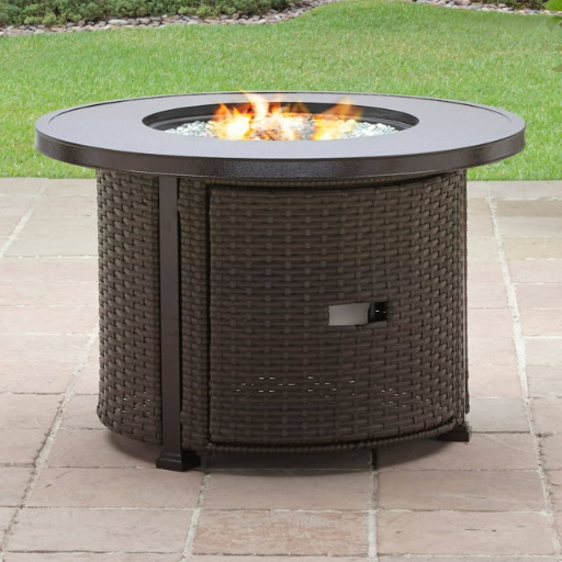 Better Homes & Gardens Round Propane Fire Pit Table