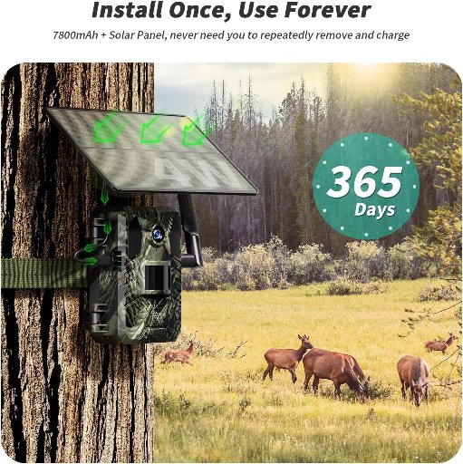 SEHMUA 4G LTE Cellular Trail Camera