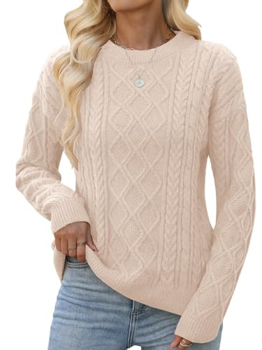 MixShe Women's Cable Knit Sweaters