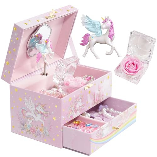 ProCase Unicorn Musical Jewelry Box