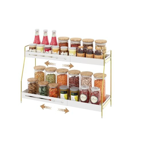 Expandable Spice Rack Organizer