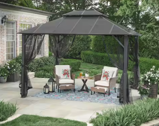Hampton Bay Parksbury Hard Top Gazebo