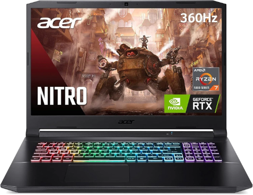 Acer Nitro 5 Gaming Laptop w/ RTX 3080, 16GB Memory + 1TB SSD