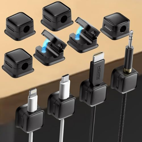 10 Pack Magnetic Cable Management Clips