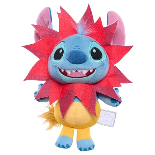 Just Play Disney100 Stitch as Simba 9" Plush Stuffed Animal Toy