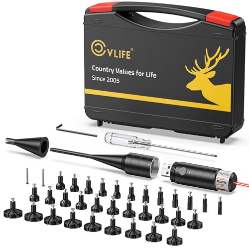 CVLIFE Professional Rechargeable Bore Sight Laser Kit