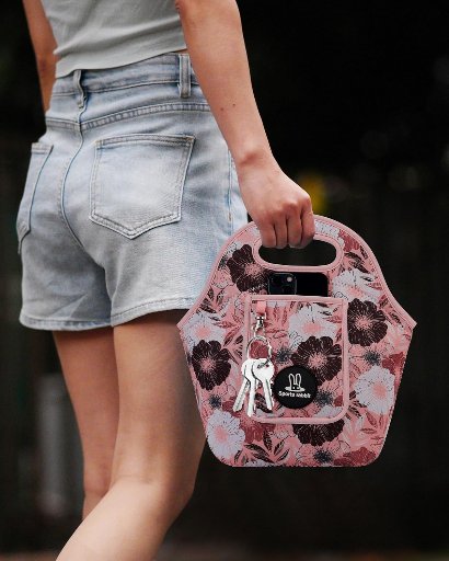 Sports Rabbit Neoprene Insulated Lunch Bag