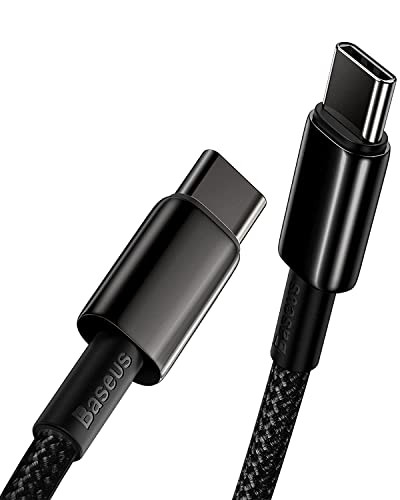 Baseus 100W, 3.3' USB C to USB C Cable