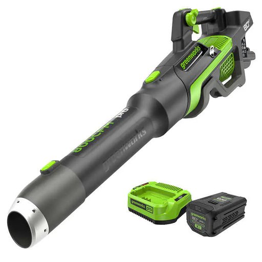 Greenworks 80V 800 CFM Brushless Leaf Blower (Renewed)