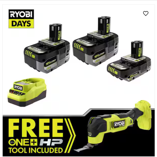RYOBI ONE+ HP 18V Brushless Cordless Multi-Tool Kit