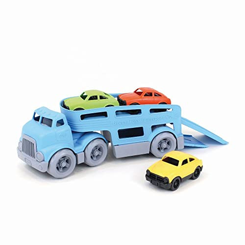 Green Toys Car Carrier Vehicle Toy Set