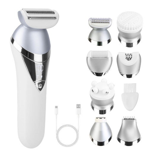Laromni Women's 7-In-1 Electric Razor