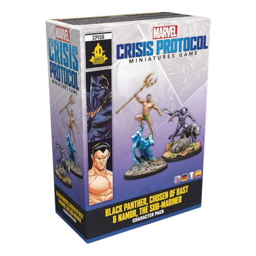 Marvel Crisis Protocol Black Panther & Namor Character Pack