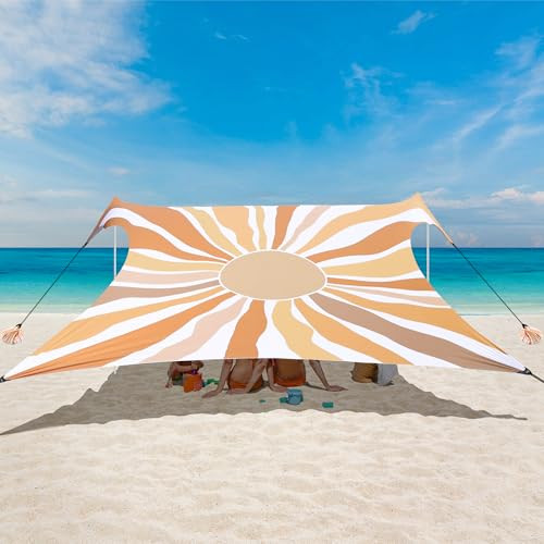 Beach Tent UPF 50+ Beach Canopy Sun Shade