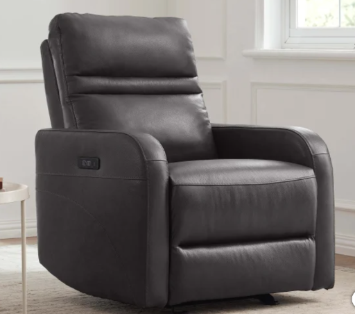 Aldryn Leather Power Glider Recliner