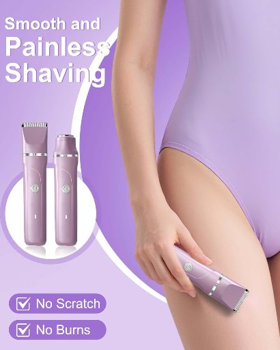 2 in 1 Dry/Wet Electric Razors for Women