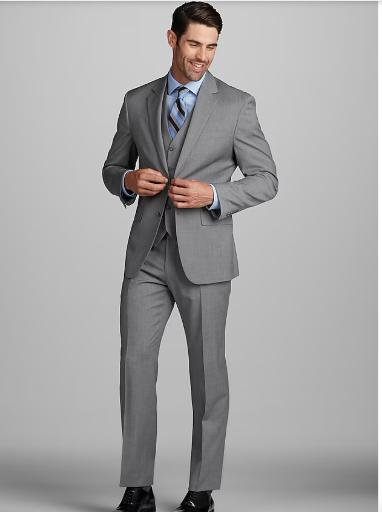 Jos. A. Bank Tailored Fit Suit Separates Solid Jacket