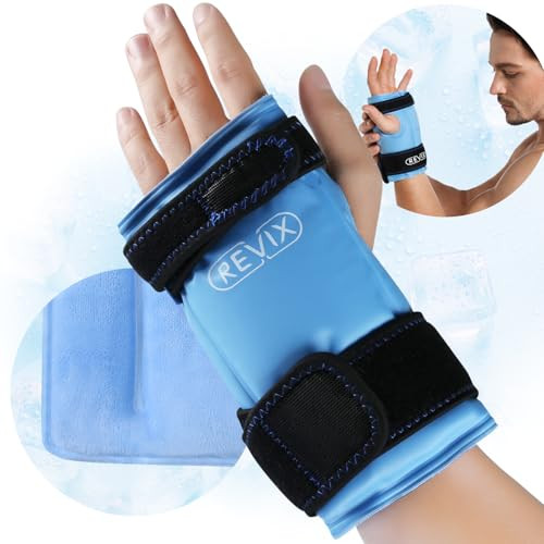 REVIX Wrist Ice Pack Wrap