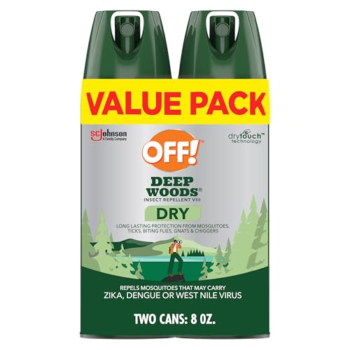 OFF! Deep Woods Insect Repellent Spray 2-Pack 4 Oz