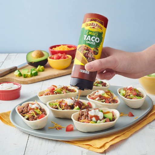 Old El Paso Taco Sauce Squeeze Bottle (Mild)