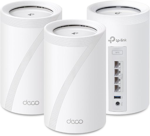 TP-Link BE10000 Tri-Band WiFi 7 Whole Home Mesh System (3-Pack)